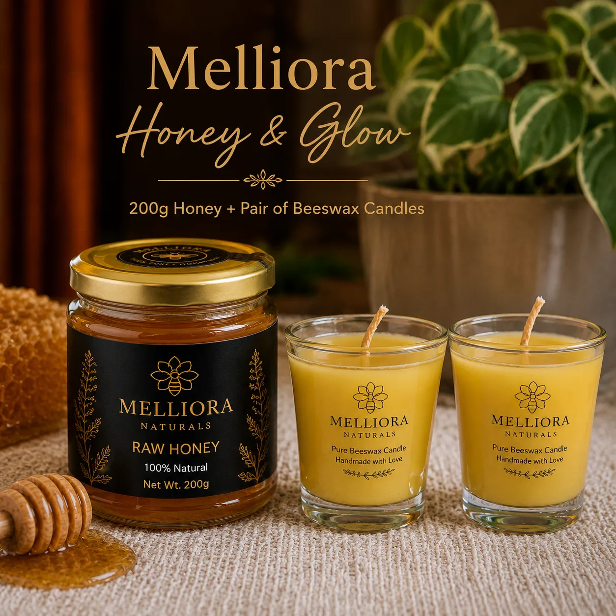 Honey & Glow 200g Gift Set
